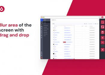 ZeroBlur 可模糊指定網頁區塊，讓你截圖、錄影時重要資料不被人看到