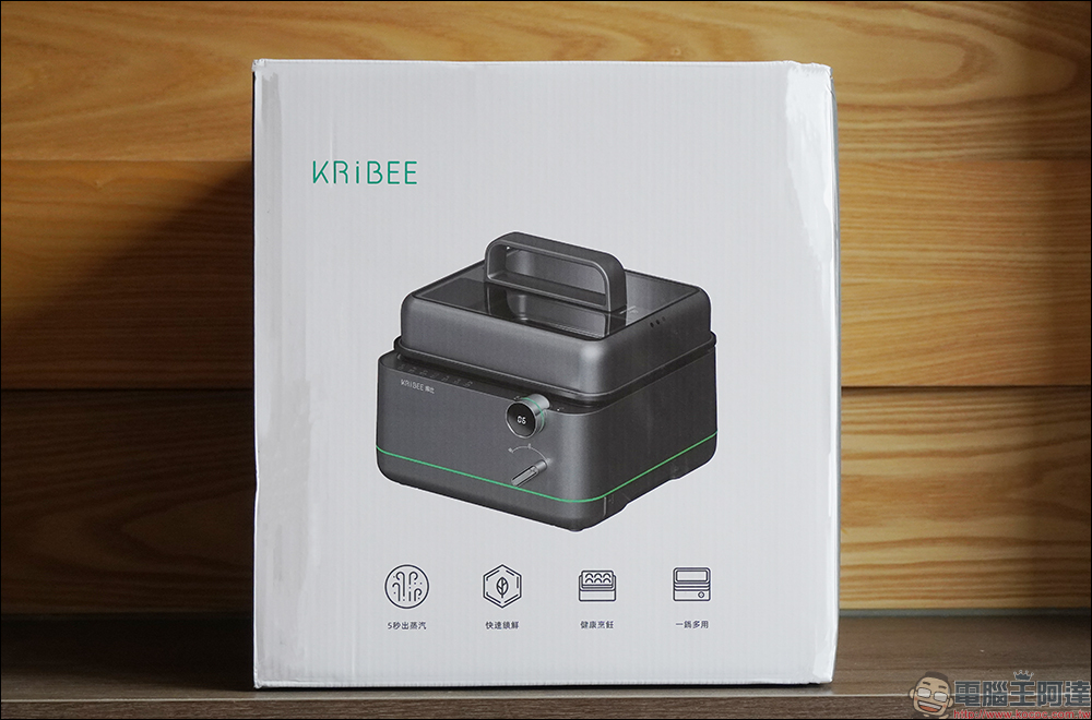KRiBEE 庫比5秒快蒸鍋開箱評測｜6合1多功能的料理神廚具，蒸涮煮煎烤燉一鍋搞定！ - 電腦王阿達