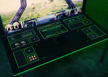 Razer 展示 Project Sophia 最新概念，整個桌子都是電腦系統，並支援模組化、熱插拔