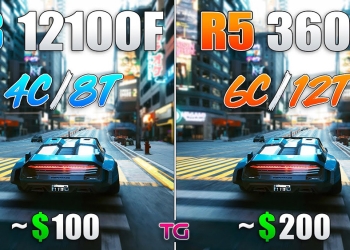 國外實測影片顯示，97 美金的 i3-12100 遊戲效能比 200 美金 AMD Ryzen 5 3600 還快