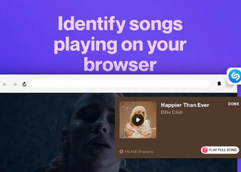 Shazam 也有 Chrome 擴充功能了！無需再另外裝軟體