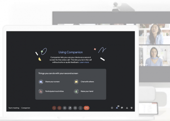居家會議神器 Google Meet 的隨同模式登上 Nest Hub 智慧顯示器