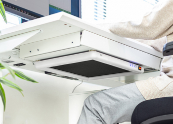 Sanwa 推出磁吸式桌板加熱器，可溫和地溫暖各位的雙腳