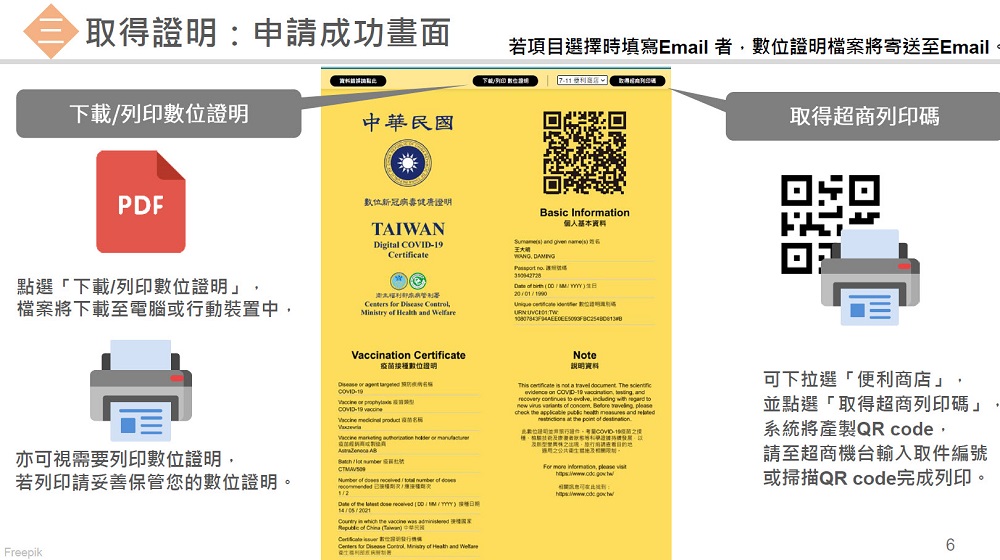 「數位新冠病毒健康證明申辦平台」改版 「數位新冠病毒健康證明」開放國內使用 - 電腦王阿達