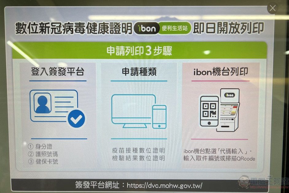 「數位新冠病毒健康證明申辦平台」改版 「數位新冠病毒健康證明」開放國內使用 - 電腦王阿達