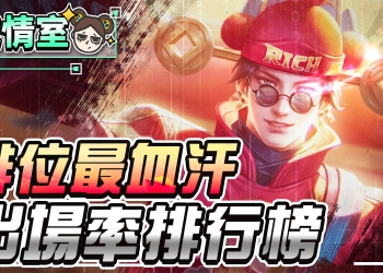 【傳說對決】TOP10排位賽出場英雄，新年連假血汗加班畫面辛酸流出！ | MOBA數據姬 |