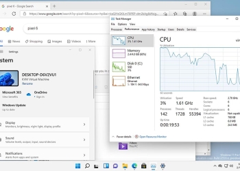 國外開發者發現 Android 13 可以順暢的運行虛擬 Windows 11，連毀滅戰士都能玩