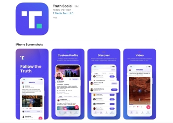 川普自創新社群平台「TRUTH Social」正式登上App Store，目前已經暫停申請帳號