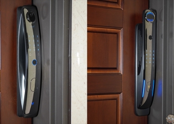 雲米 eyeLink 五合一智慧門鎖開箱、評測｜電子貓眼款清晰顯影、人臉辨識款秒速進門，支援指紋、米家 App 等多元解鎖方式！