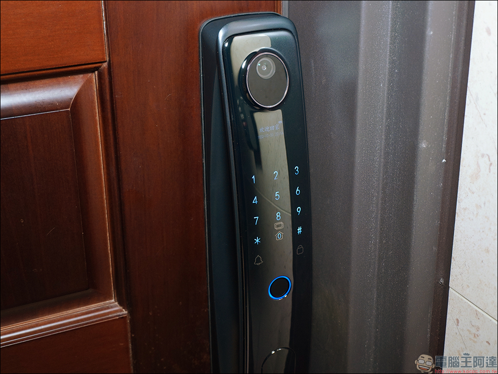雲米 eyeLink 五合一智慧門鎖開箱、評測｜電子貓眼款清晰顯影、人臉辨識款秒速進門，支援指紋、米家 App 等多元解鎖方式！ - 電腦王阿達