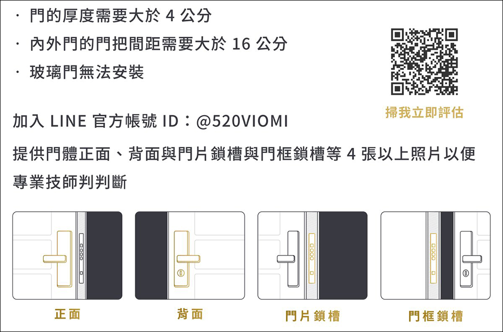 雲米 eyeLink 五合一智慧門鎖開箱、評測｜電子貓眼款清晰顯影、人臉辨識款秒速進門，支援指紋、米家 App 等多元解鎖方式！ - 電腦王阿達