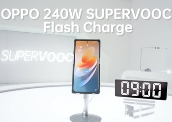 OPPO 展示 240W SuperVOOC 超級閃充技術，4500mAh 電池充滿僅 9 分鐘