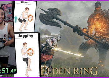 國外玩家魔改健身環來玩《艾爾登法環》，還用它擊敗 Boss