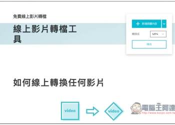 Video Converter 線上影片、音樂轉檔免費工具，支援 40 多種媒體格式，最大 2GB