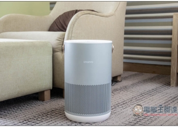 SmartMi P1 空氣清淨機開箱推薦！小坪數最佳選擇，外型時尚輕巧擁有高移動性，支援 App 與語音操作