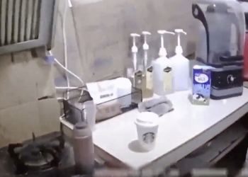 中國民眾銷售仿冒星巴克並兼任外送，原料、包裝都和星巴克店內相同