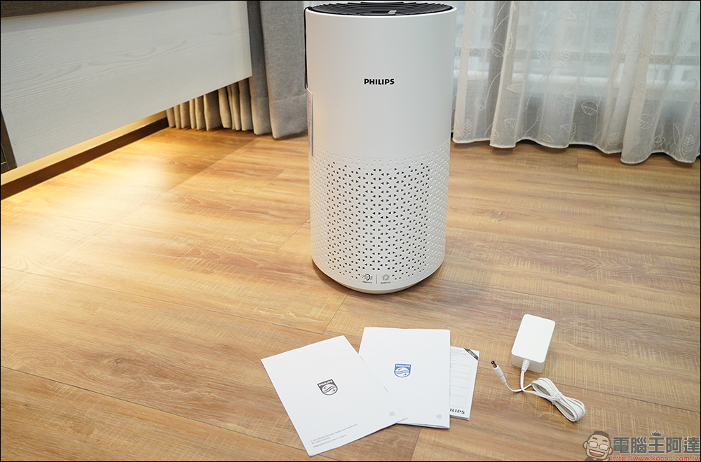 PHILIPS 飛利浦白小奈 奈米級抗敏空氣清淨機 (AC1715/80) 開箱、評測｜全球唯一搭載抗敏微護盾技術！品感覺預購 - 電腦王阿達