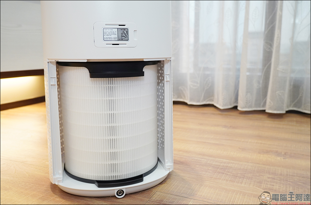 PHILIPS 飛利浦白小奈 奈米級抗敏空氣清淨機 (AC1715/80) 開箱、評測｜全球唯一搭載抗敏微護盾技術！品感覺預購 - 電腦王阿達