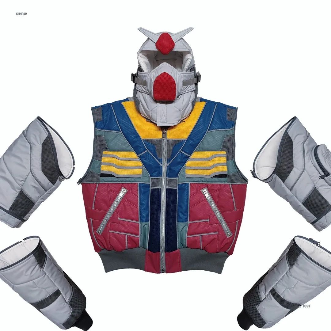 手作服飾品牌「MEMENTOMORI」公開《機動戰士鋼彈》主題飛行外套 - 電腦王阿達
