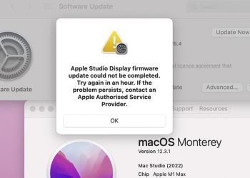 用戶回報 Apple Studio Display 更新 iOS 遇狀況，可能得要聯絡客服了