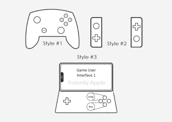 最新專利圖顯示，Apple 正計畫推出自家遊戲控制器手把