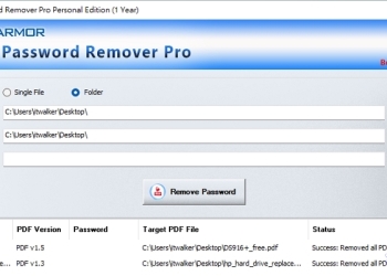 【限時免費】 XenArmor PDF Password Remover Pro 輕鬆取消密碼與編輯的限制