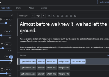 Google 推超有「彈性」的 Roboto Flex 字體，超多選項改到滿意再下載來用