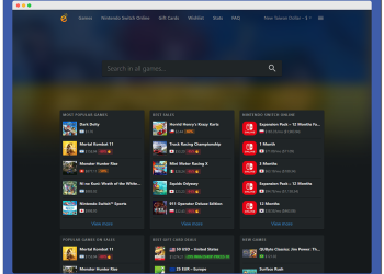 eShop Prices 線上查詢各國、最便宜的 Switch 遊戲價格，Nintendo Switch Online 會籍也有