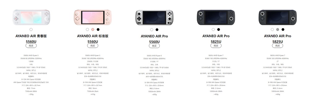 中國品牌AYANEO 將推出全球首款超輕薄OLED Windows掌機「AYANEO AIR」 - 電腦王阿達