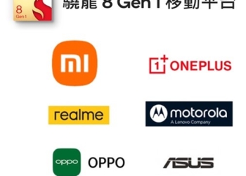 採用高通S8+ Gen1處理器旗艦新機懶人包