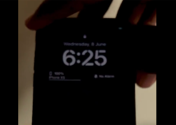 iPhone 隨顯 AOD 功能就長這樣？有人意外在 iOS 16 測試版觸發了