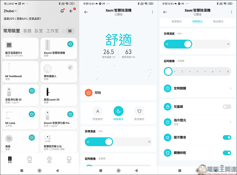 梅雨就買這台！Xiaomi 智慧除濕機開箱、評測｜極致美型的乾衣救星！最高 20L 日除濕力、米家 App 智慧控制、一級能效標章 - 電腦王阿達