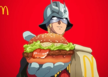 日本麥當勞推出《機動戰士鋼彈》夏亞合作產品 主打辣味、紅色等特色