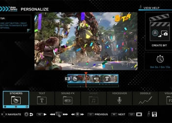 PS5 免費 Share Factory Studio 編輯工具超酷更新，輕鬆在遊戲擷取內容加上塗鴉、濾鏡等效果