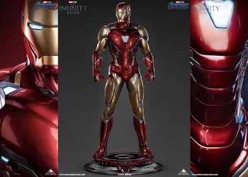 Queen Studios 推出《復仇者聯盟：終局之戰》鋼鐵人馬克85 原尺寸全身雕像，售價 11,380 美元