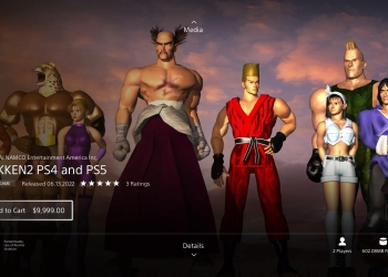 北美索尼出包將經典遊戲《鐵拳 2》價格標為 9999 美元，引發製作人回應吐槽