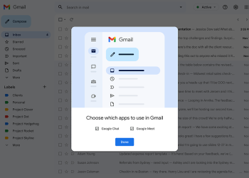 網頁版 Gmail 導入 Material You 設計，還能透過設定讓你忘了 Chat 與 Meet