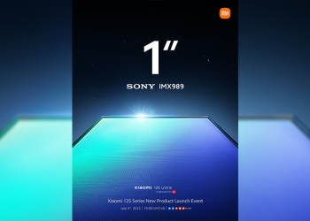 小米12S Ultra 確定搭載 1 英吋的 SONY IMX989 感光元件，小米 12S 也升級 SONY IMX707