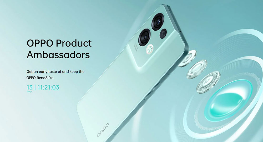 OPPO 為 Reno8 Pro 推出大使計劃，還有機會獲得免費旅行與測試更多新產品的機會 - 電腦王阿達