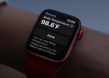 傳聞 Apple Watch Series 8 將配備體溫感測器，可分析用戶是否發燒