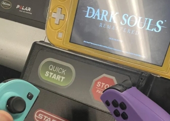 一邊運動一邊玩 Switch《黑暗靈魂》三個月，國外網友成功瘦下 6.8 公斤