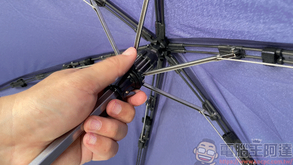 MECOVER Pro 極限傘：地表最強壯的防水、防曬環保折疊傘 - 電腦王阿達