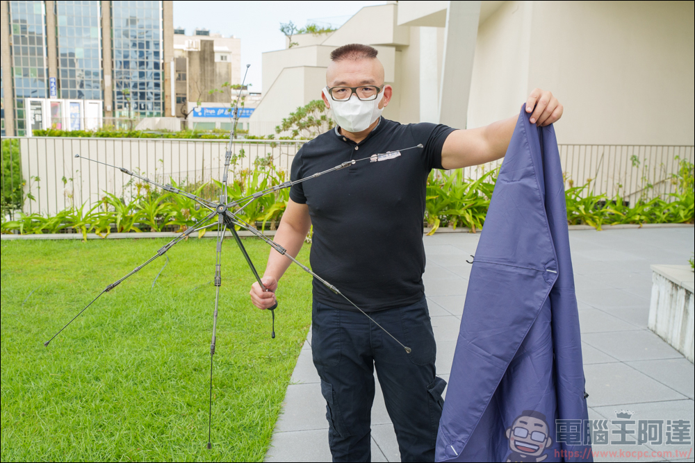 MECOVER Pro 極限傘：地表最強壯的防水、防曬環保折疊傘 - 電腦王阿達