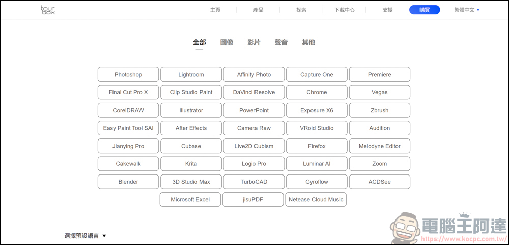 TourBox Elite 藍牙版創作控制器，創作者最佳的輔助神器 - 電腦王阿達