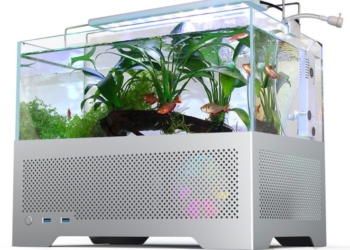 誰說主機不能順便養魚，中國 MetalFish 推出 MicroATX 魚缸機殼 - 電腦王阿達