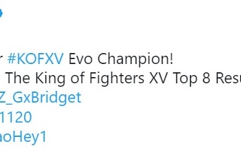 世界最大規模格鬥遊戲大賽EVO 2022《拳皇 XV》錦標賽 前三名皆由台灣選手獲得