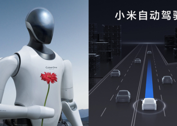 小米展示強大的汽車自動駕駛技術與 CyberOne 全尺寸人形仿生機器人