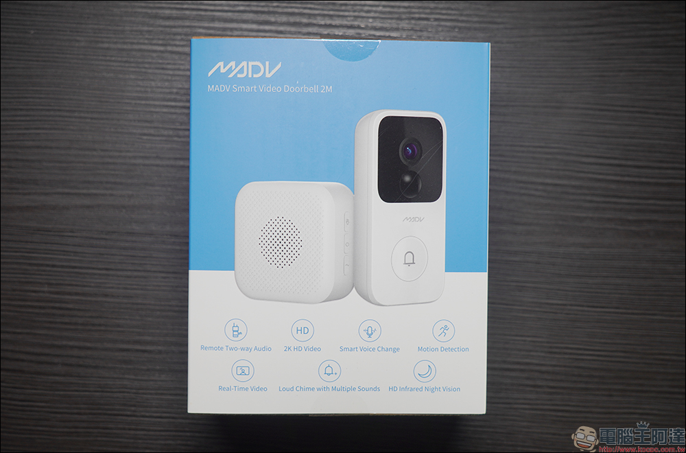 MADV 叮零智慧監控門鈴開箱｜是門鈴、對講機也是守護居家安全的監視器！ - 電腦王阿達