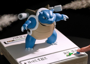 超強！韓國 YouTuber 用 3D列印筆做出水箭龜造型加濕器