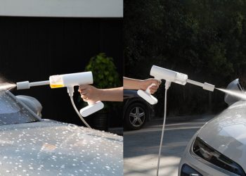 小米米家無線洗車機眾籌推出：2.4MPa 強勁水壓、1.3kg 輕量機身，能一鍵切換泡沫、噴灑模式